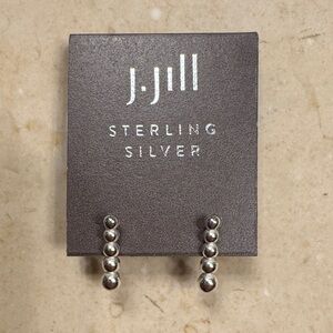 J. Jill Stirling Silver Beaded Earrings